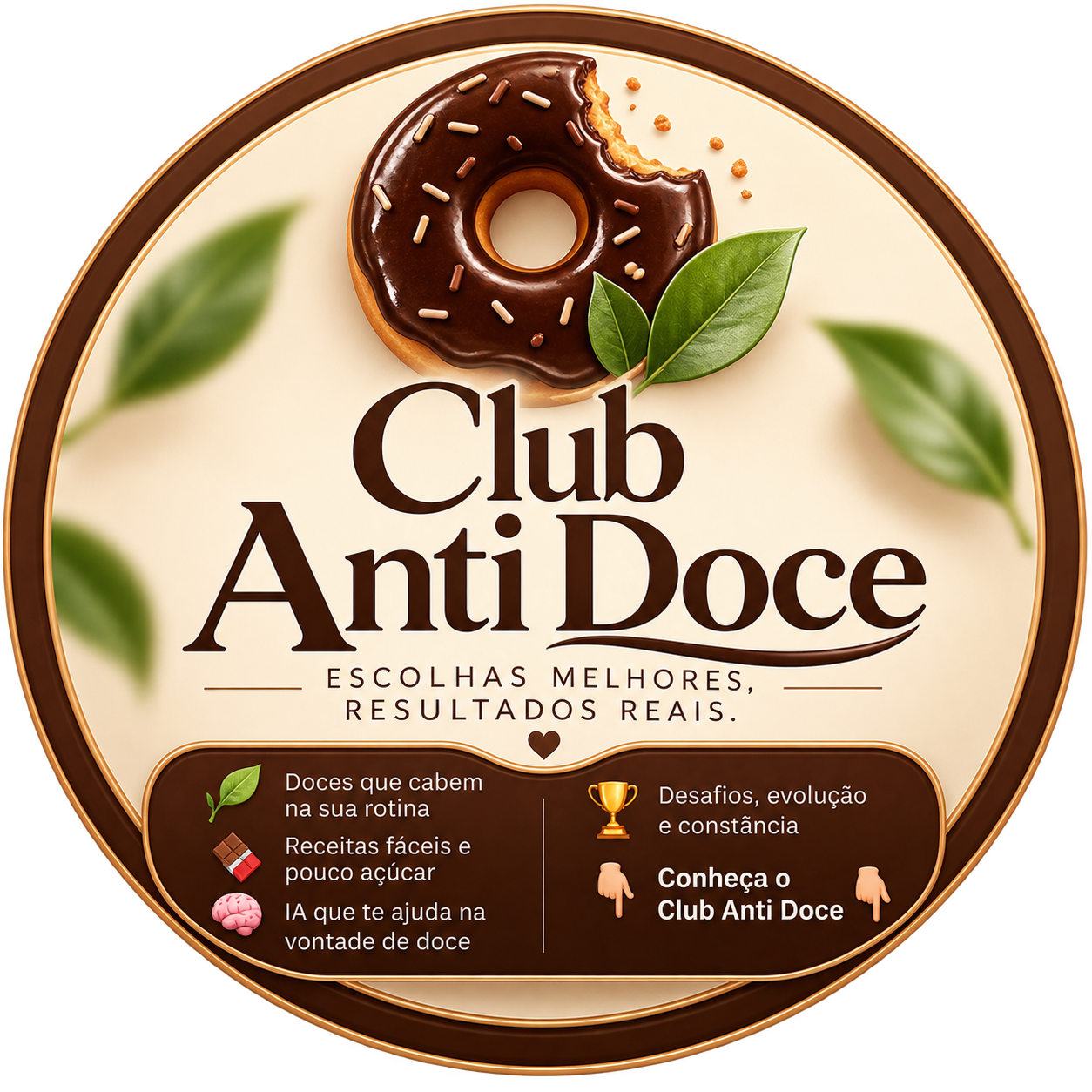 Logomarca Club Anti Doce